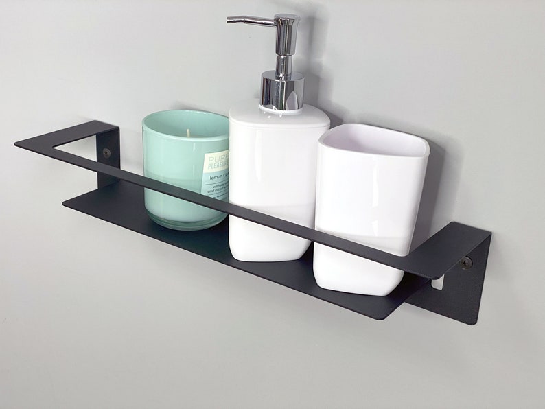 Bathroom minimalist shelf