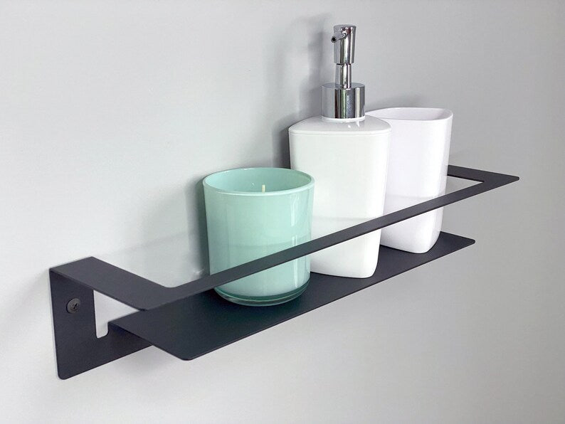 Bathroom minimalist shelf
