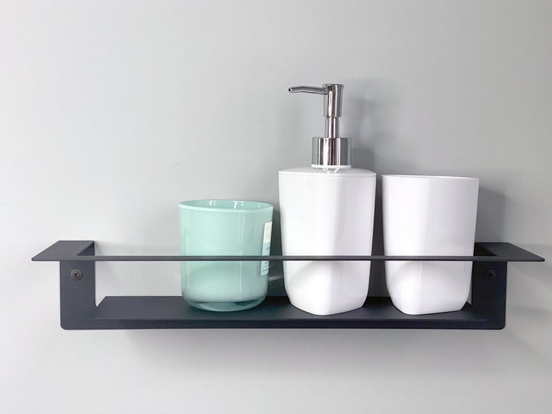 Bathroom minimalist shelf