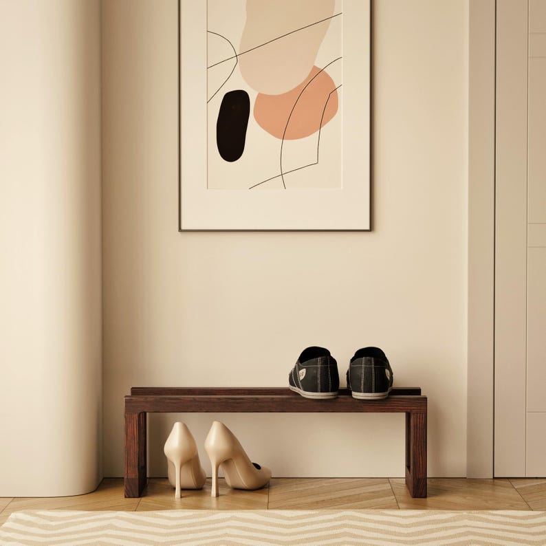 Wooden Shoe Rack Organizer