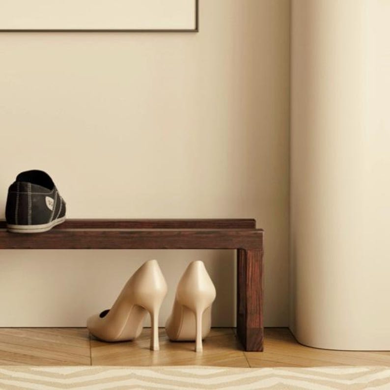 Wooden Shoe Rack Organizer