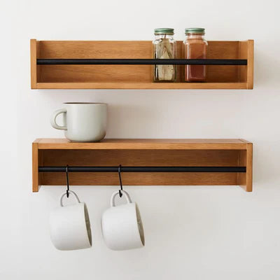 Reversible Wall Shelves