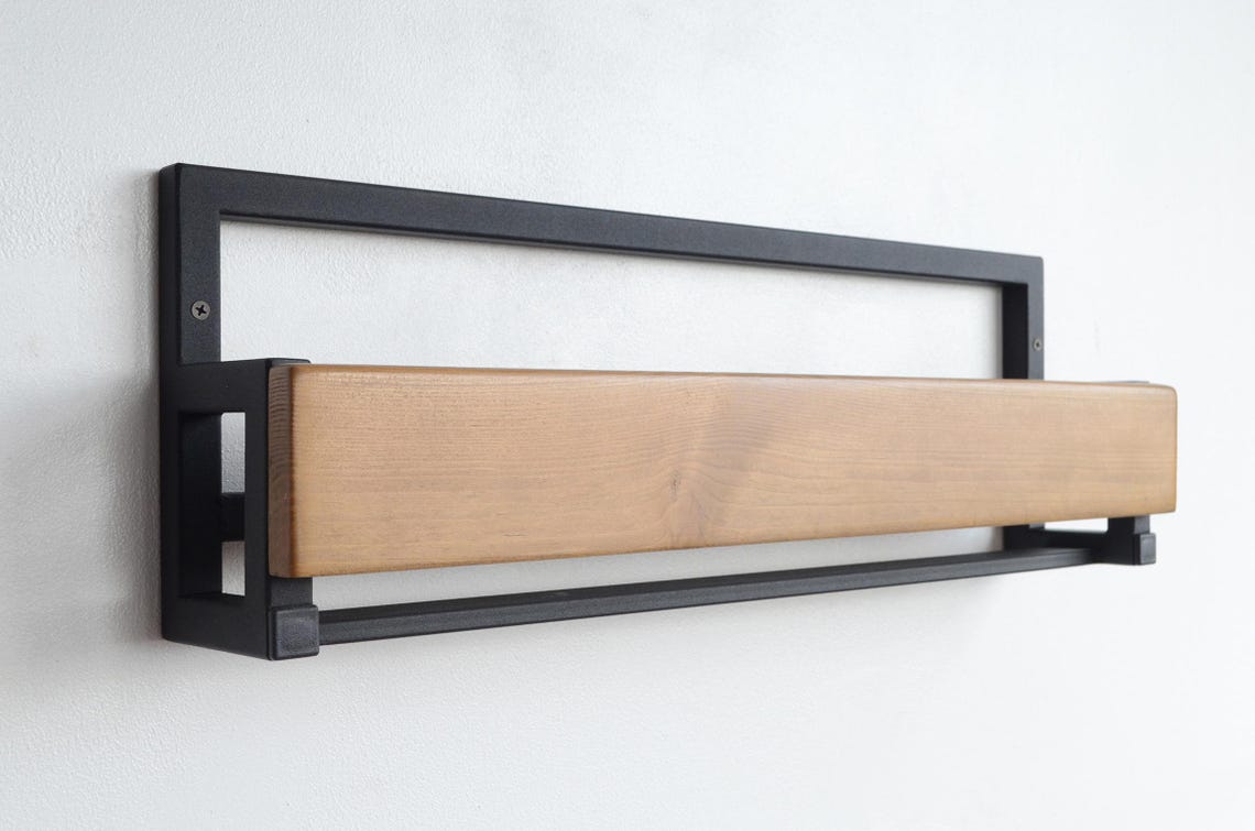 Wall metal entryway organizer for shoe Indoor wooden shoe rack