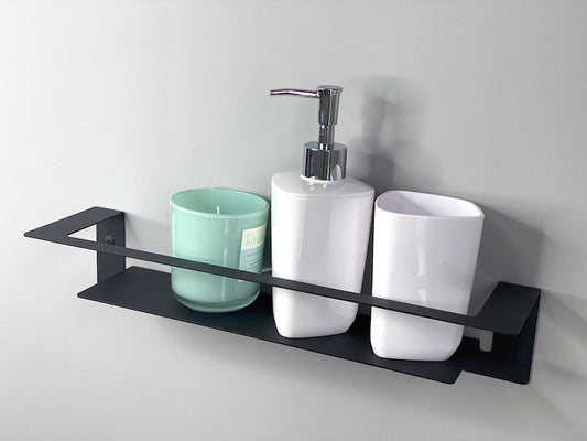 Bathroom minimalist shelf