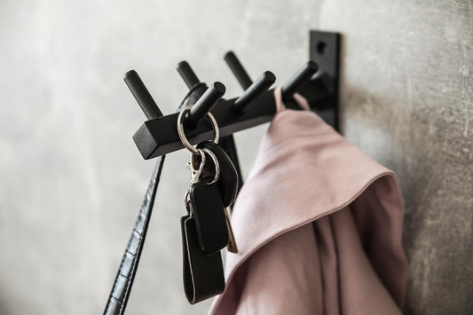 Metal  coat holder