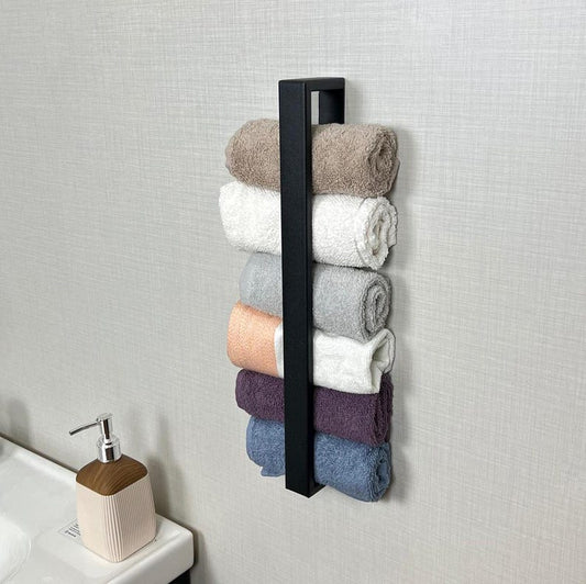 Black Towel Rack